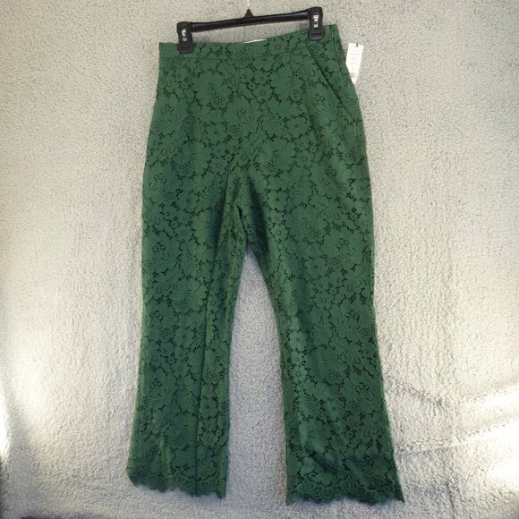 Equipment Women's Ange Trouser in Bistro Green size 8 NWT - Picture 1 of 13
